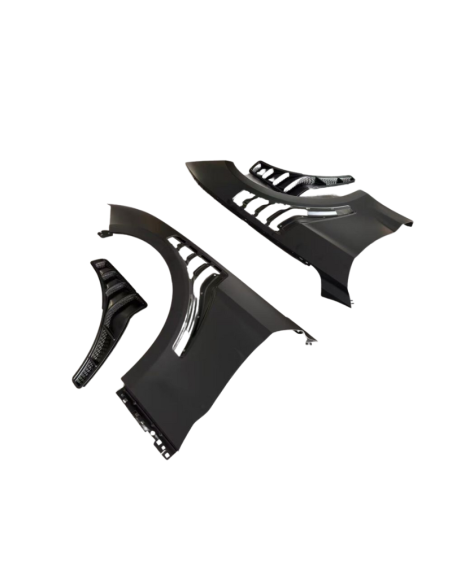 Guardabarros de aluminio - Estilo GT500 (MUSTANG 18-23 GT, Ecoboost)