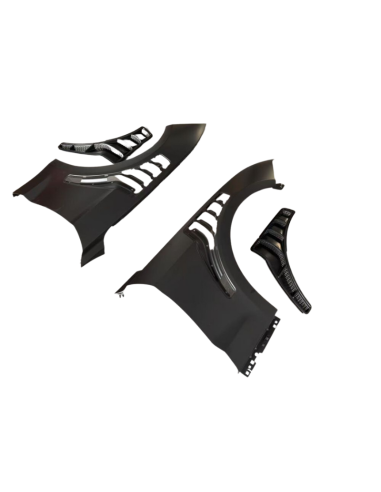 Guardabarros de aluminio - Estilo GT500 (MUSTANG 18-23 GT, Ecoboost)