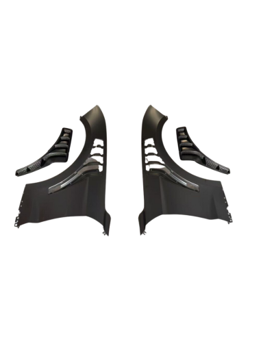 Guardabarros de aluminio - Estilo GT500 (MUSTANG 18-23 GT, Ecoboost)