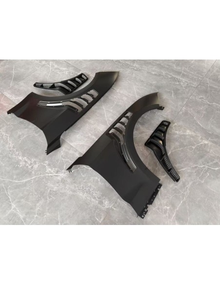 Guardabarros de aluminio - Estilo GT500 (MUSTANG 18-23 GT, Ecoboost)