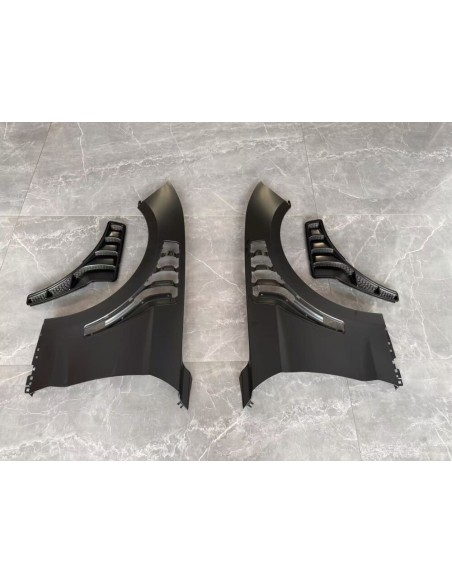 Guardabarros de aluminio - Estilo GT500 (MUSTANG 18-23 GT, Ecoboost)