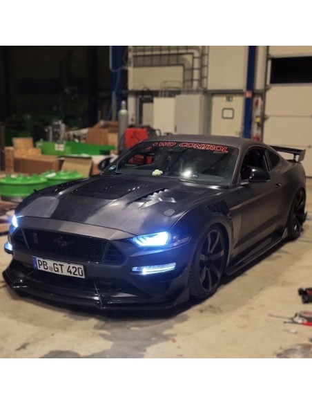 Guardabarros de aluminio - Estilo GT500 (MUSTANG 18-23 GT, Ecoboost)