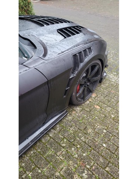 Guardabarros de aluminio - Estilo GT500 (MUSTANG 18-23 GT, Ecoboost)