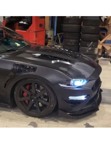 Guardabarros de aluminio - Estilo GT500 (MUSTANG 18-23 GT, Ecoboost)