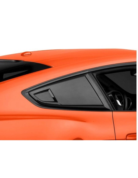 Tomas de aire en ventanillas laterales abiertas - Negro brillante (MUSTANG Fastback 15-23)