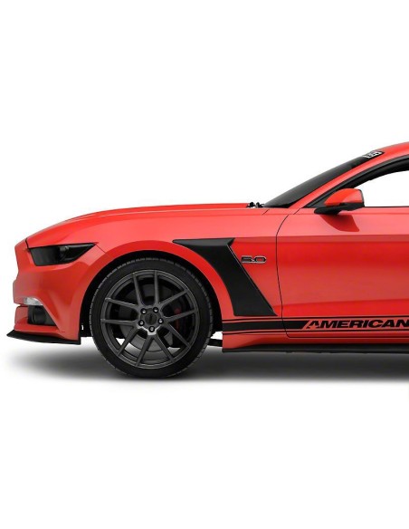 Tomas de aire para guardabarros delantero - Estilo GT350 (MUSTANG 15-23 Ecoboost, V6, GT)