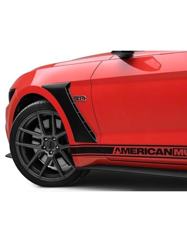 Tomas de aire para guardabarros delantero - Estilo GT350 (MUSTANG 15-23 Ecoboost, V6, GT)