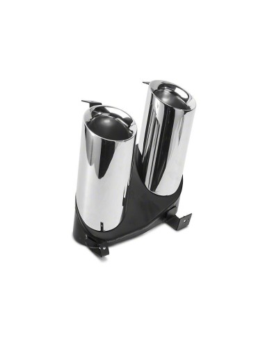 Quad Exhaust Tips for the MP Concepts GT350 Style Rear Diffuser (MUSTANG 15-17 GT Premium, EcoBoost Premium)