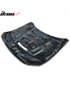 Capó de aluminio - Estilo GT350 - Sin pintar (MUSTANG GT 15-17, Ecoboost, V6) 2