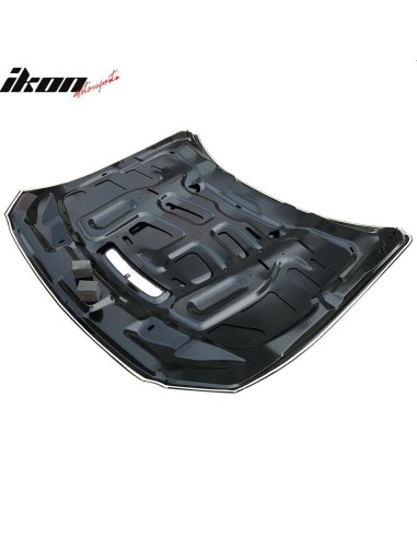 Capó de aluminio - Estilo GT350 - Sin pintar (MUSTANG GT 15-17, Ecoboost, V6)