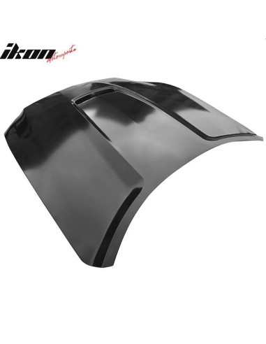 Capó de aluminio - Estilo GT350 - Sin pintar (MUSTANG GT 15-17, Ecoboost, V6)