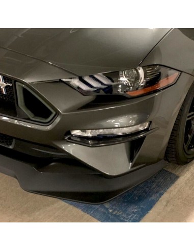 Alerones del parachoques delantero (MUSTANG 18-23 GT, EcoBoost)