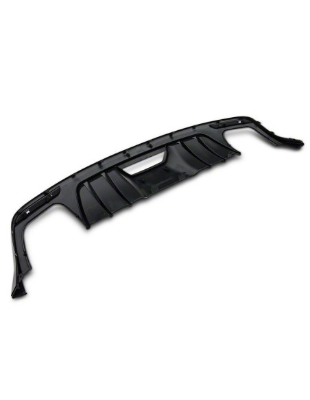 Difusor trasero de escape cuádruple - Estilo RTR (MUSTANG 15-17 Ecoboost Premium, GT Premium)