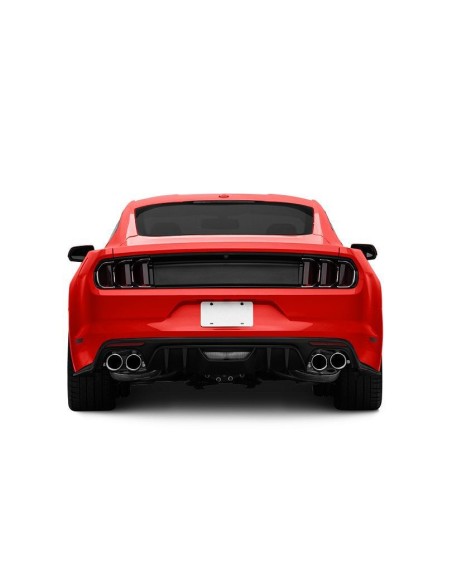 Difusor trasero de escape cuádruple - Estilo RTR (MUSTANG 15-17 Ecoboost Premium, GT Premium)
