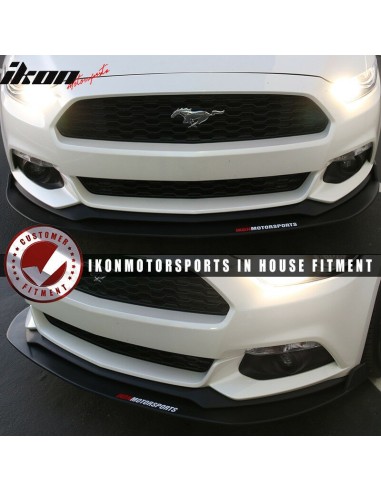 Alerón de mentón - Borde del parachoques delantero - PLANO (MUSTANG 15-17)