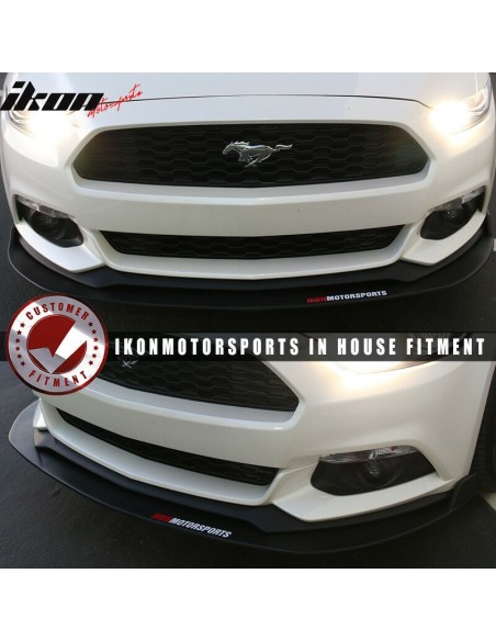 Alerón de mentón - Borde del parachoques delantero - PLANO (MUSTANG 15-17)