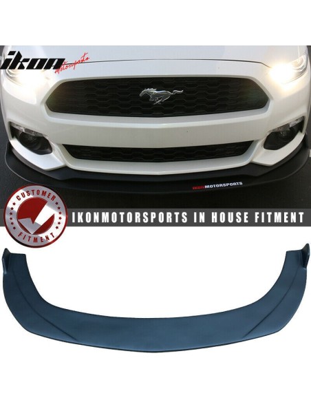Alerón de mentón - Borde del parachoques delantero - PLANO (MUSTANG 15-17)