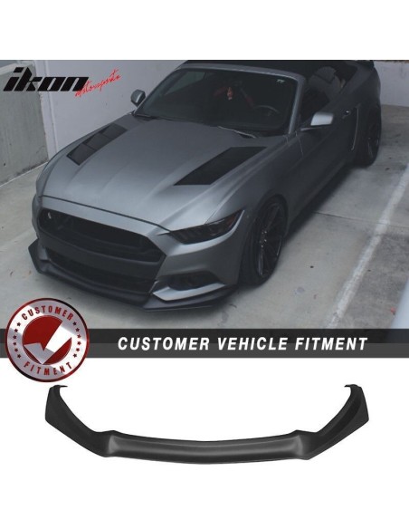 Chin Spoiler - Front Bumper Lip - IKON (MUSTANG 15-17)