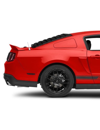 Rear Window Louver - Matte Black - SpeedForm (MUSTANG 05-14 Coupe)