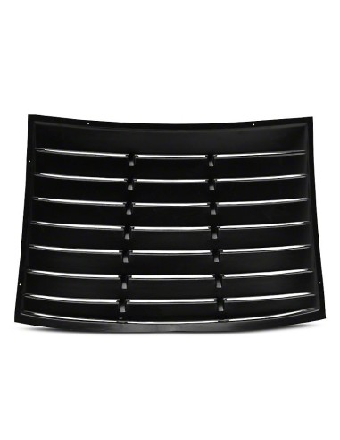 Rear Window Louver - Matte Black - SpeedForm (MUSTANG 05-14 Coupe)