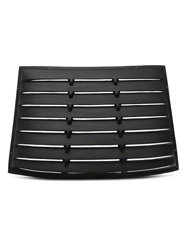 Rear Window Louver - Matte Black - SpeedForm (MUSTANG 05-14 Coupe)