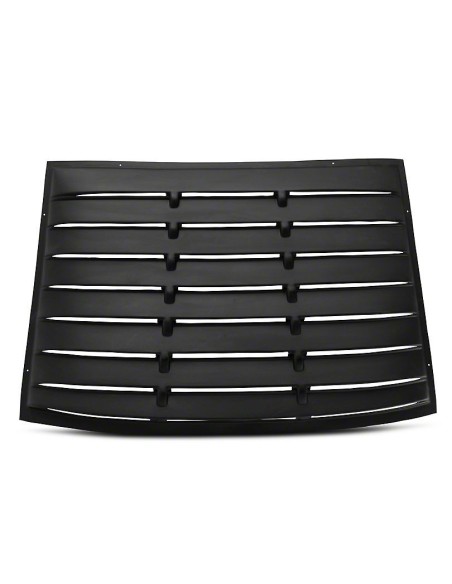 Rear Window Louver - Matte Black - SpeedForm (MUSTANG 05-14 Coupe)