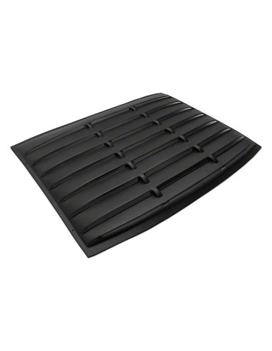 Rear Window Louver - Matte Black - SpeedForm (MUSTANG 05-14 Coupe)