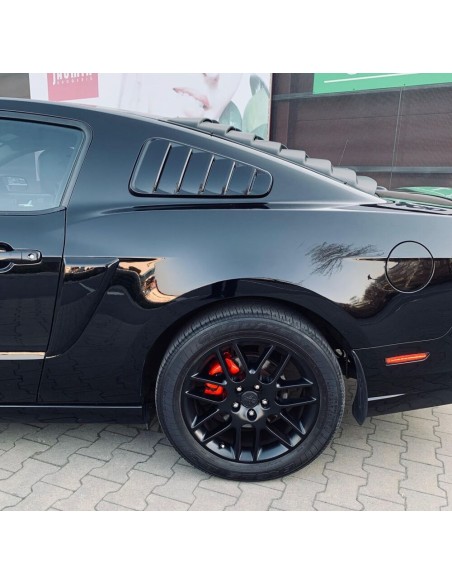 Rear Window Louver - Matte Black - SpeedForm (MUSTANG 05-14 Coupe)