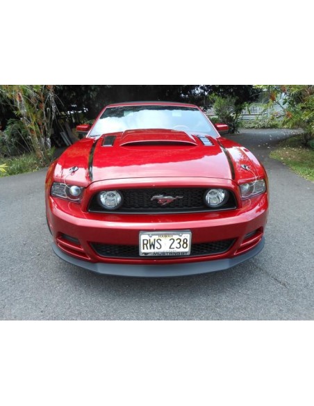 Alerón de mentón - Borde del parachoques delantero (MUSTANG GT 13-14, V6)