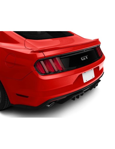 Difusor trasero de escape de un solo orificio - Estilo RTR (MUSTANG 15-17 GT Premium, EcoBoost Premium)