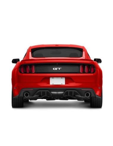 Difusor trasero de escape de un solo orificio - Estilo RTR (MUSTANG 15-17 GT Premium, EcoBoost Premium)