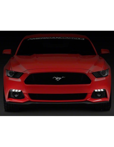 Intermitentes LED ahumados con DRL - Juego (MUSTANG 15-17)