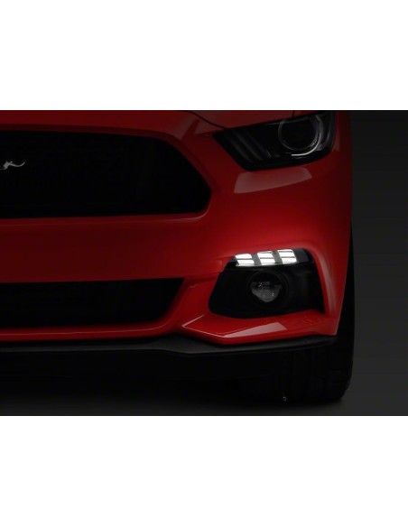 Intermitentes LED ahumados con DRL - Juego (MUSTANG 15-17)