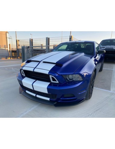 Alerón de parachoques delantero - Estilo IK (MUSTANG GT 13-14, V6)