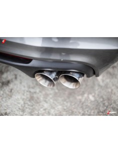 Difusor trasero de cuatro orificios, estilo Shelby (MUSTANG 13-14 V6, GT) 2