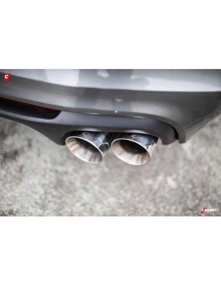 Rear Diffuser - Quad Hole - Shelby Style (MUSTANG 13-14 V6, GT)