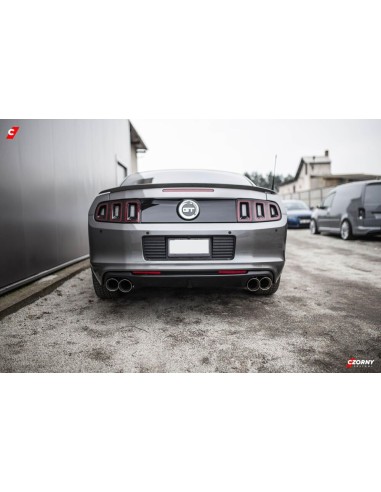 Rear Diffuser - Quad Hole - Shelby Style (MUSTANG 13-14 V6, GT)