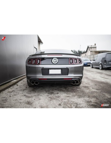 Rear Diffuser - Quad Hole - Shelby Style (MUSTANG 13-14 V6, GT)