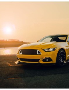 Parrilla superior LED (MUSTANG 15-17 Ecoboost, GT, V6)