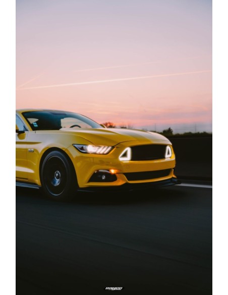 Parrilla superior LED (MUSTANG 15-17 Ecoboost, GT, V6)