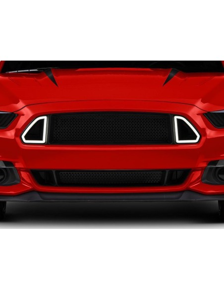Parrilla superior LED (MUSTANG 15-17 Ecoboost, GT, V6)