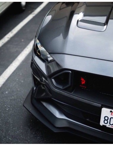 Alerón de parachoques delantero - Estilo Performance Pack 2 (MUSTANG 18-23 Ecoboost, GT)