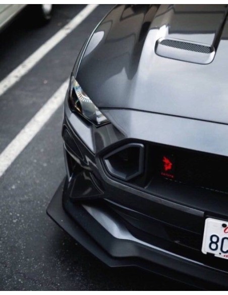 Alerón de parachoques delantero - Estilo Performance Pack 2 (MUSTANG 18-23 Ecoboost, GT)