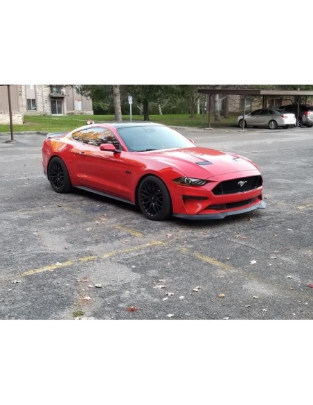 Alerón de parachoques delantero - Estilo RTR (MUSTANG 18-23 Ecoboost, GT)