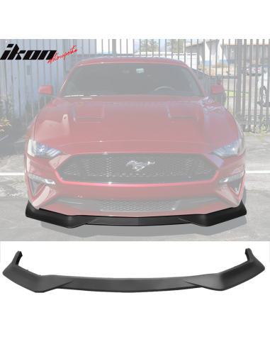 Alerón de parachoques delantero - Estilo RTR (MUSTANG 18-23 Ecoboost, GT)