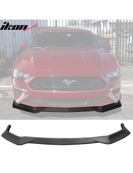 Alerón de parachoques delantero - Estilo RTR (MUSTANG 18-23 Ecoboost, GT)