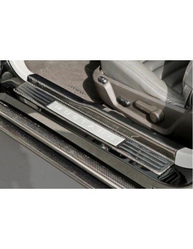 mustang entraadas de fibra de carbono