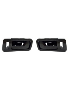 mustang interior tireadores manillas fibra de carbono