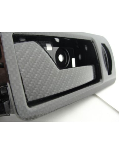 mustang interior tireadores manillas fibra de carbono