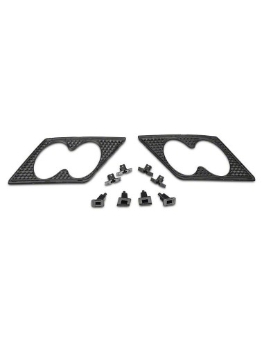 Rear Diffuser - GT350 Style - Quad Hole (MUSTANG 15-17 GT Premium, EcoBoost Premium)